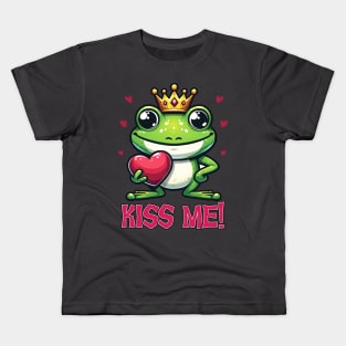 Frog Prince 01 Kids T-Shirt